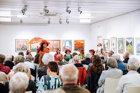 Sprehod skozi čas – Likovna razstava DU Ravne (18)